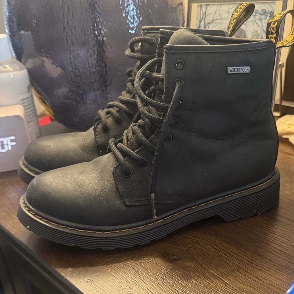 Dr. Martens Black Combat Boots